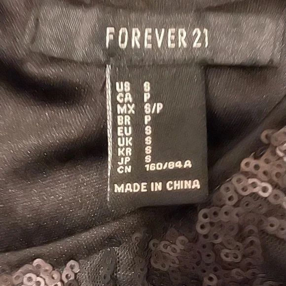 Forever 21 sequins‎ top - Picture 10 of 10